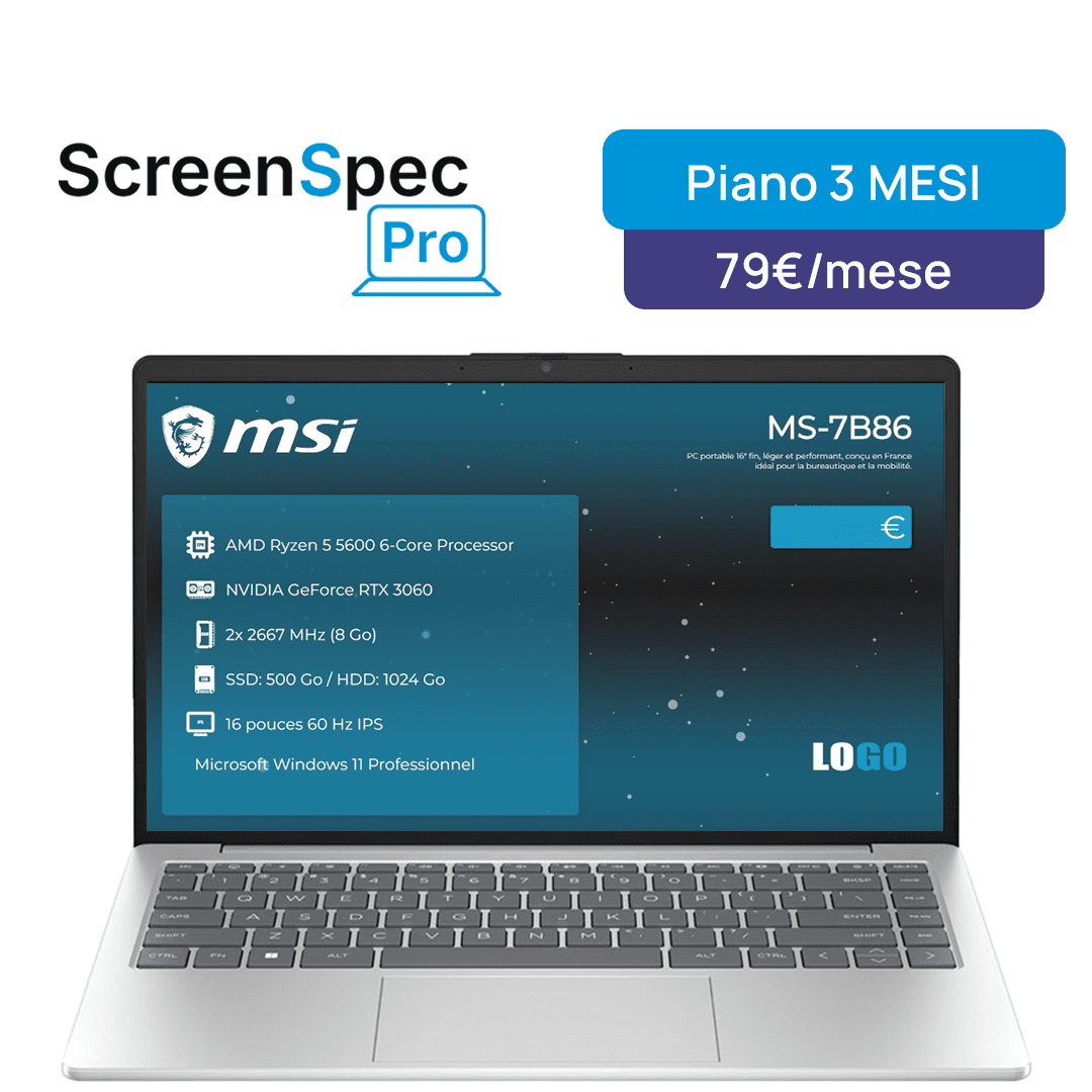 Offerta ScreenSpec Pro - Licenza 3 mesi