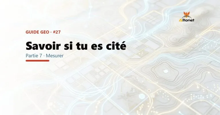Savoir si tu es cité par l'IA : la méthode complète (sans payer d'outil)