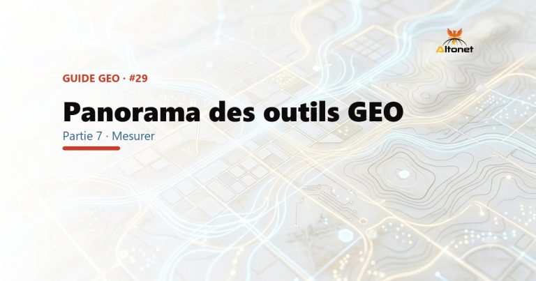 Panorama des outils GEO : suivre tes citations dans l'IA sans te ruiner