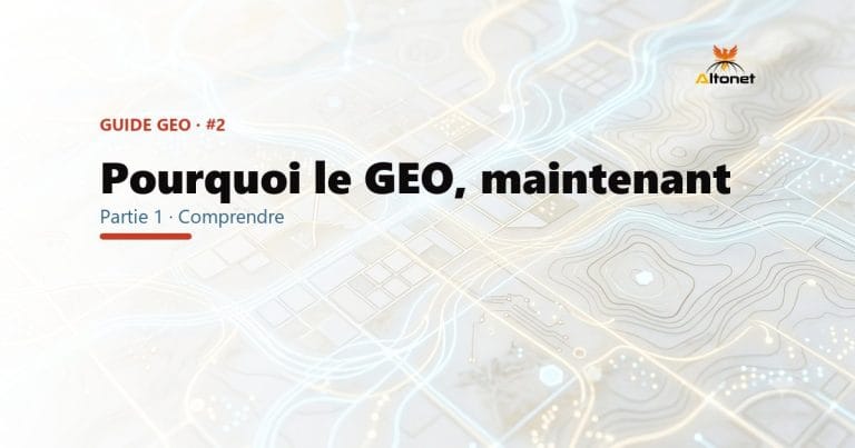 Pourquoi le GEO, maintenant : le train de la recherche IA ne repassera pas deux fois