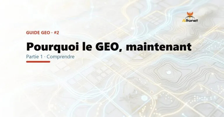 Pourquoi le GEO, maintenant : le train de la recherche IA ne repassera pas deux fois