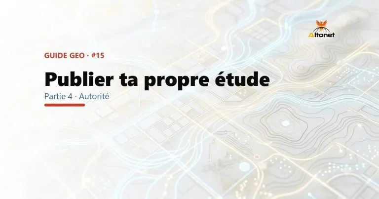 Publier ta propre étude : le meilleur aimant à citations IA