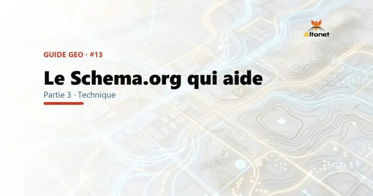 Schema.org et GEO : le balisage qui aide l'IA à te citer
